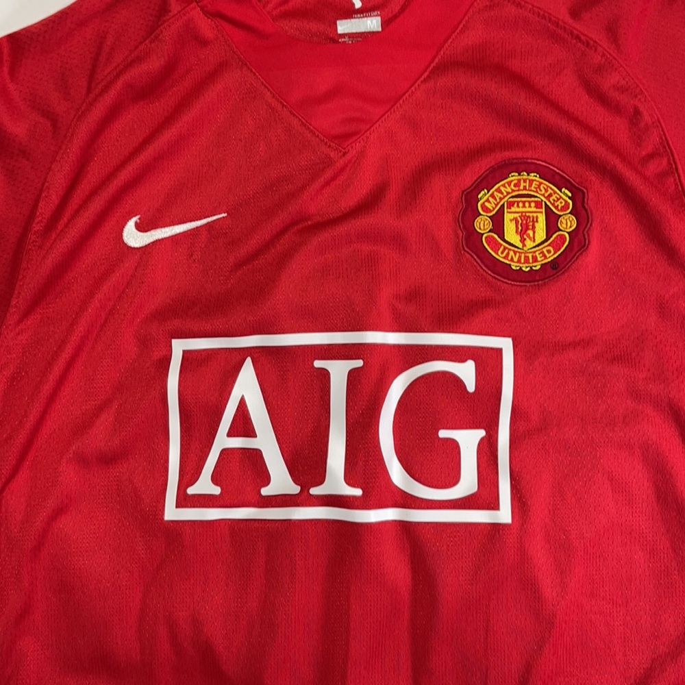 Nike fit Manchester United Red Devils jersey Rooney size m